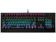 Клавиатура MSI GK-701 Gaming Keyboard USB Black S11-04RU213-CL4