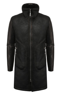 Удлиненная дубленка на молнии с воротником-стойкой Isaac Sellam