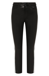 Кожаные брюки с лампасами Rag&Bone