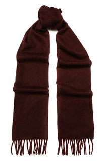 Кашемировый шарф с бахромой AD56