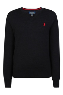 Черный пуловер Ralph Lauren Kids