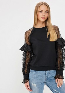 Свитшот LOST INK Sheer sleeve sweat