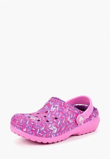 Сабо Crocs Classic Lined Graphic Clog K