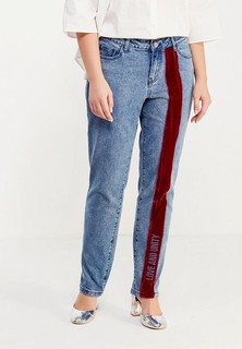 Джинсы LOST INK PLUS STRAIGHT LEG JEAN WITH VELVET EMBROIDERY