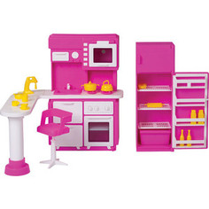 Кукольная мебель Огонек Кухня Зефир (С-1409) ОГОНЕК.