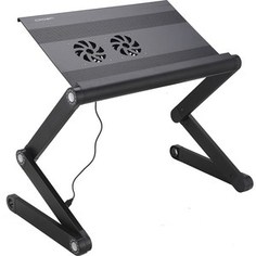 Столик для ноутбука Crown CMLS-100 Black (12-21)