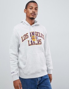 Худи серого цвета Mitchell & Ness L.A. Lakers - Серый