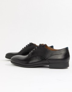 Черные кожаные строгие туфли H By Hudson Axminster - Черный