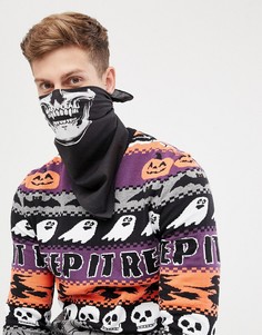 Бандана с принтом скелета ASOS DESIGN - Мульти