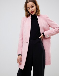 Приталенное пальто Gianni Feraud - Розовый