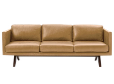 Трехместный диван turella tri (icon designe) бежевый 220x76x92 см.