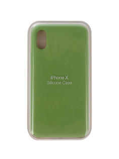 Аксессуар Чехол Innovation Silicone Case для APPLE iPhone X Green 10300