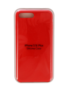 Аксессуар Чехол Innovation Silicone Case для APPLE iPhone 7 Plus/8 Plus Red 10276