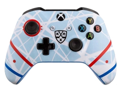 Геймпад Microsoft XBOX One Wireless Controller КХЛ Русский лед White-Grey TF5-00004-KHL-RI