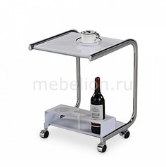 Стол сервировочный A1941 белый/хром Петроторг