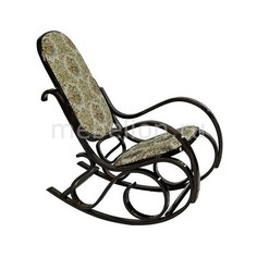 Кресло-качалка 1807-2 дуб темный/бежевый Петроторг