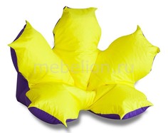 Кресло-мешок Цветок желто-фиолетовый Dreambag