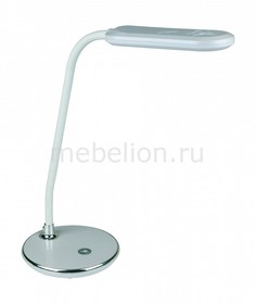 Настольная лампа офисная TLD-52 TLD-522 Silver Uniel
