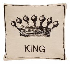 Подушка декоративная (45х45 см) Crown King ОГОГО Обстановочка