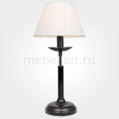 Настольная лампа декоративная 01010/1 черный Eurosvet