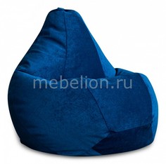 Кресло-мешок Синий Микровельвет XL Dreambag