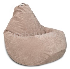 Кресло-мешок Бежевый Микровельвет XL Dreambag