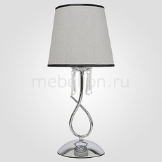 Настольная лампа декоративная 01007/1 хром Eurosvet
