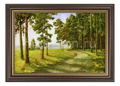 Панно (40х60 см) Дорога в лесу 1722102Б4060 Ekoramka