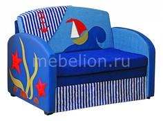 Диван-кровать Мася-9 Кораблик 8191127 синий Олимп мебель