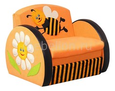 Диван-кровать Мася-8 Пчелка 8141127 желтый Олимп мебель