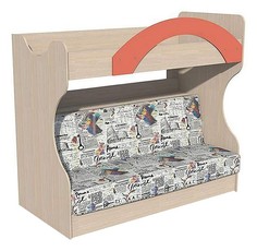 Кровать двухъярусная Рико НМ 037.43 Silva