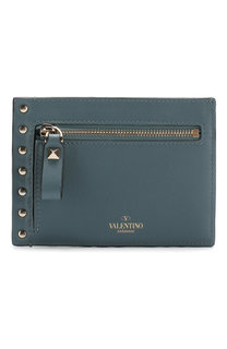 Кожаный чехол для кредитных карт Valentino Garavani Rockstud Valentino
