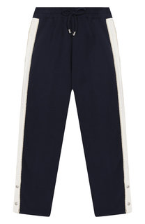 Хлопковые брюки с лампасами Ermanno Scervino