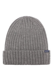 Шерстяная шапка фактурной вязки Woolrich