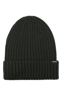 Шерстяная шапка фактурной вязки Woolrich