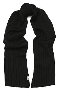 Шерстяной шарф фактурной вязки C.P. Company