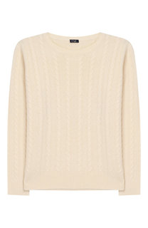 Шерстяной пуловер фактурной вязки Il Gufo