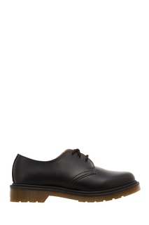 Кожаные ботинки на плоской подошве Dr Martens