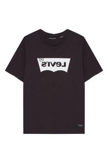 Черная футболка с принтом Levi’s® Line 8 Levis