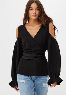 Блуза LOST INK PLUS COLD SHOULDER TOP WITH PLEATED WAIST