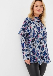 Блуза LOST INK PLUS TOP IN ABSTRACT FLORAL PRINT