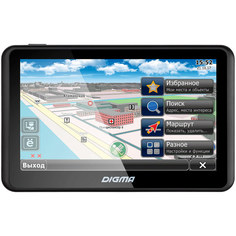 Портативный GPS-навигатор Digma