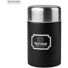 Термос для еды 0.8 л Rondell Picnic Black (RDS-946)