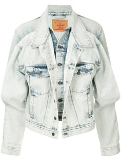 джинсовая куртка с ярусным дизайном Y / Project
