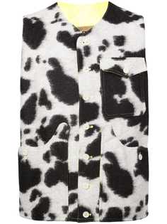 Cow pattern waistcoat Oloapitreps