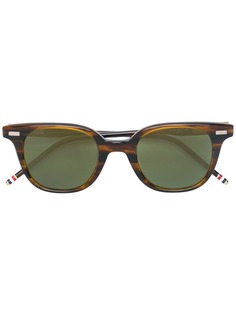 tortoiseshell squared sunglasses Thom Browne Eyewear