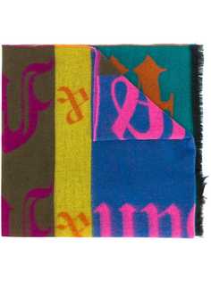 patchwork style scarf Walter Van Beirendonck