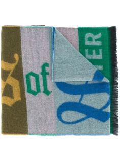 patchwork style scarf Walter Van Beirendonck