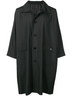 boxy single-breasted coat 132 5. Issey Miyake