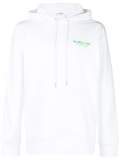 толстовка с капюшоном на шнурке и логотипом Helmut Lang